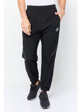 Reebok Men Sportswear Fit Running Track Pants, Black  - Image 1