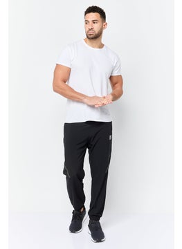 Reebok Men Sportswear Fit Running Track Pants, Black  - Image 2