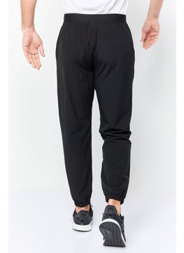 Reebok Men Sportswear Fit Running Track Pants, Black  - Image 3