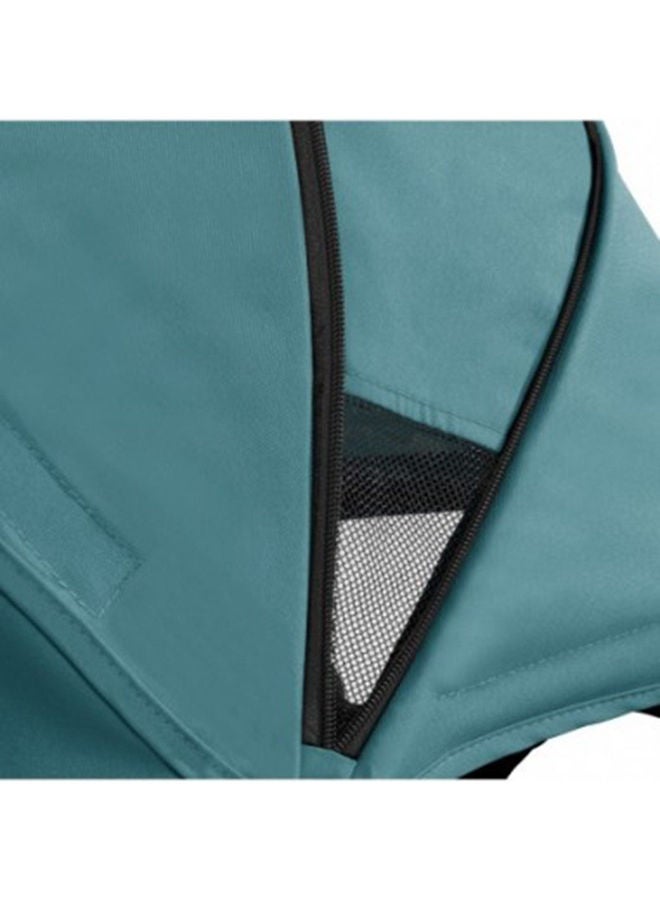 hauck Sun Canopy For Pushchair Swift X, Upf 50 +, 3 Zones With Ventilation Outlets, Individual Summer Look, Easy To Install, Petrol - Image 3