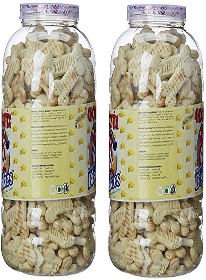 Choostix Biskies with Real Cheese, 1 kg (Pack of 2) - Image 2