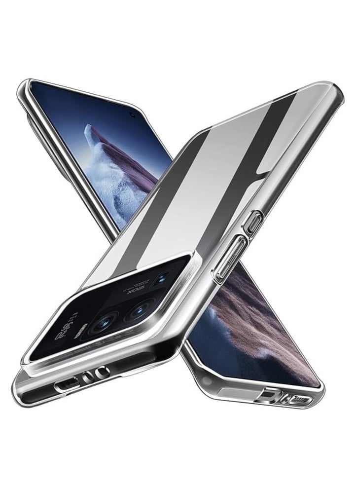 Generic ivoler Clear Case for Xiaomi Mi 11 Ultra, Ultra Transparent Protective Silicone Shockproof Slim Flexible TPU Shock-Absorption Anti-Scratch Bumper Case(clare)  - Image 1
