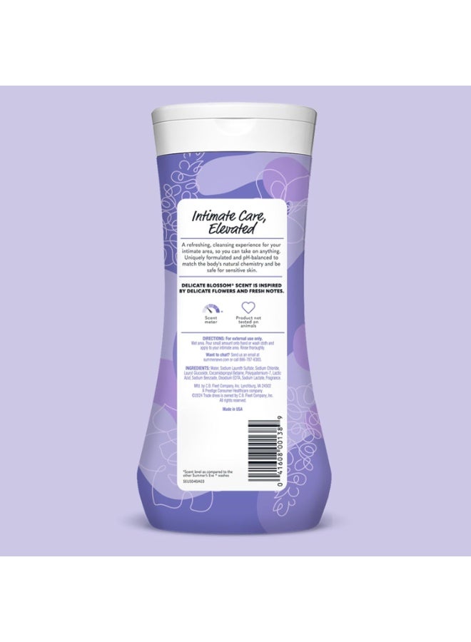 Summer's Eve Delicate Blossom Feminine Wash For Sensitive Skin Cleanser Women, 15 Fl Oz. - Image 2