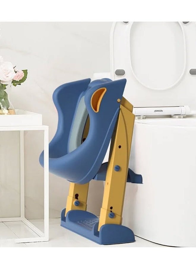 Cady One Foldable toilet training seat for children with a stable, non-slip rubber base. Holds up to 75 kg. Suitable for all types of toilet seats.  - Image 3