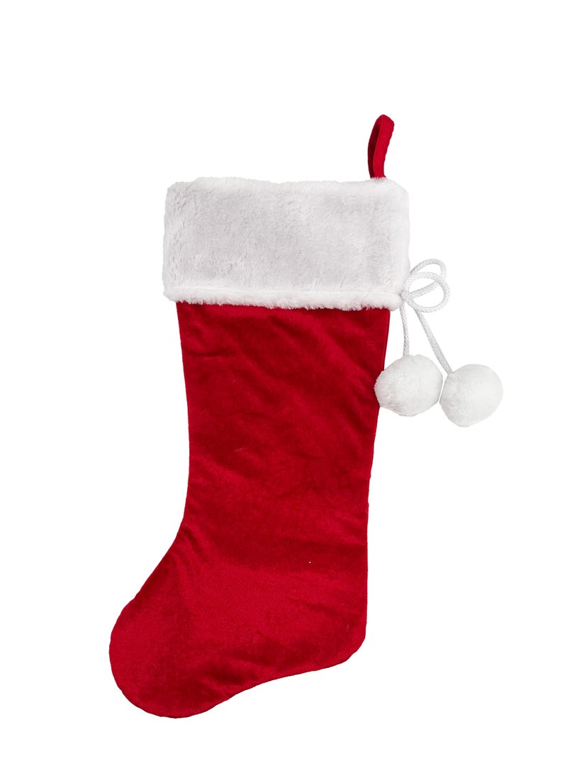 CHRISTMAS MAGIC Christmas Stocking Red 50cm - Image 2