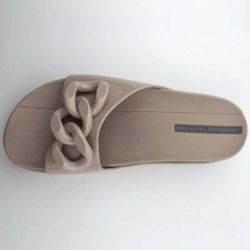 Voices Voices Women'S Slides, Slide Soul Corrente - 003.00005, Color - Beige