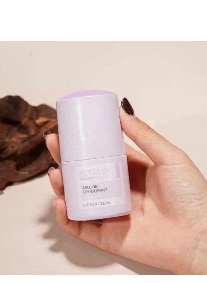 ESTELIN Deodorant Roll On Shower Clean 48Hr Protection 50 ML