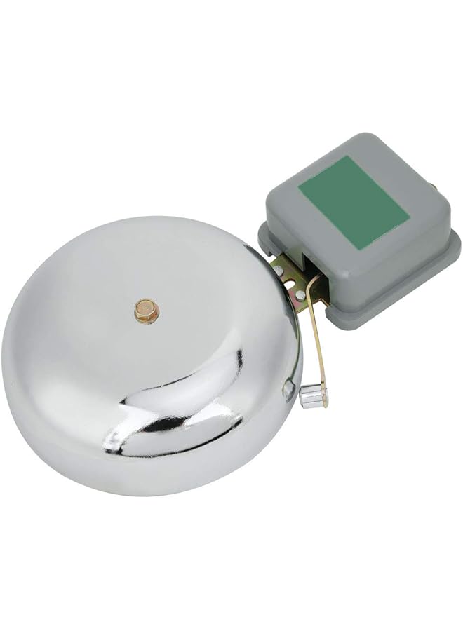 erorex Electric Stainless Steel School NonSparking External Beat Type Factory Warehouse Break Alarm 150mm AC220V - Image 1
