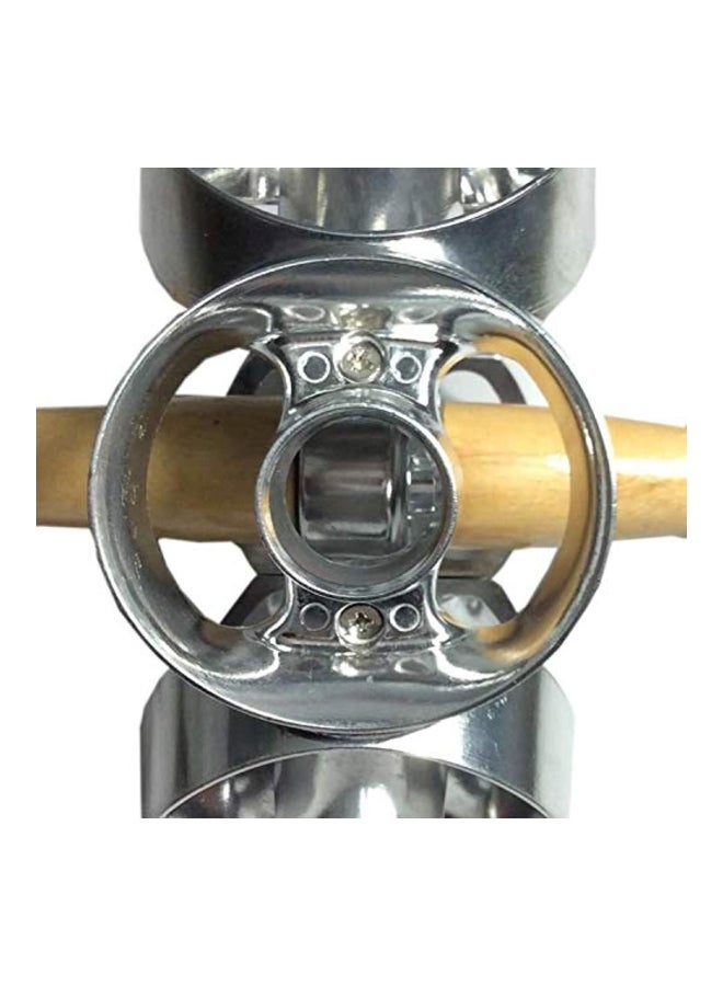 Loquat Donut Paste Slicer Silver/Beige 3.25inch - Image 3