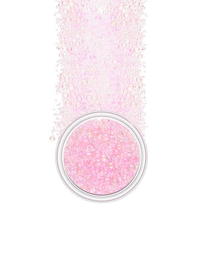 brunson Colorful Resin Bubble Beads Micro Caviar Water Droplets Tiny Crafting For Nail Arts Baby Pink CNA1BP - Image 2