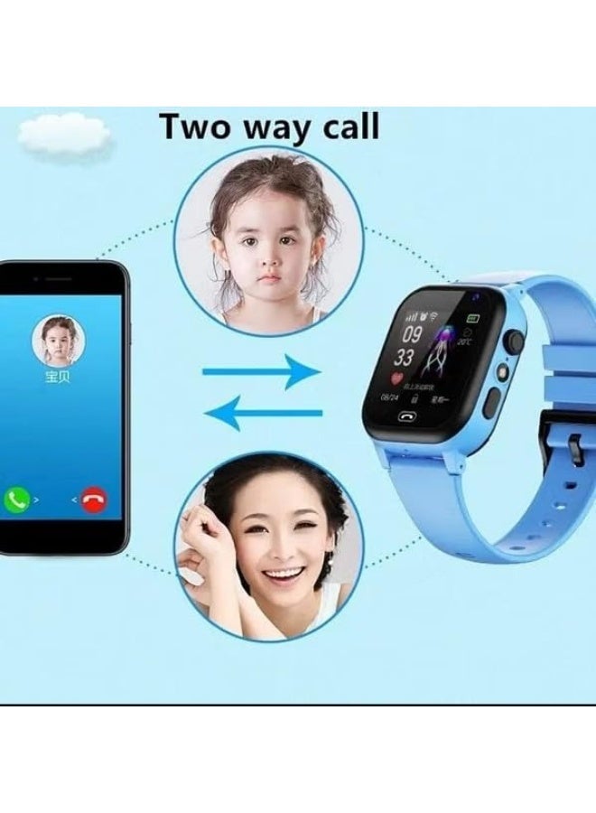 سمارت 2030 ساعة ذكية للأطفال Smart 2030 C005 - تدعم شريحة SIM، مزودة بكاميرا، دردشة صوتية، مكالمة طوارئ SOS، عداد خطوات، وشاشة لمس، متوافقة مع نظامي Android و iOS - Image 3