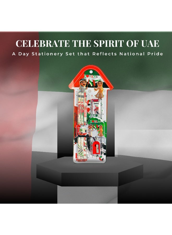 Stationery Set – 6-Piece Writing and Drawing Kit for Kids and Adults, Durable & Lightweight, Perfect for Schools, Offices & Celebrations (27×26×3 cm, 282 g) - Image 4