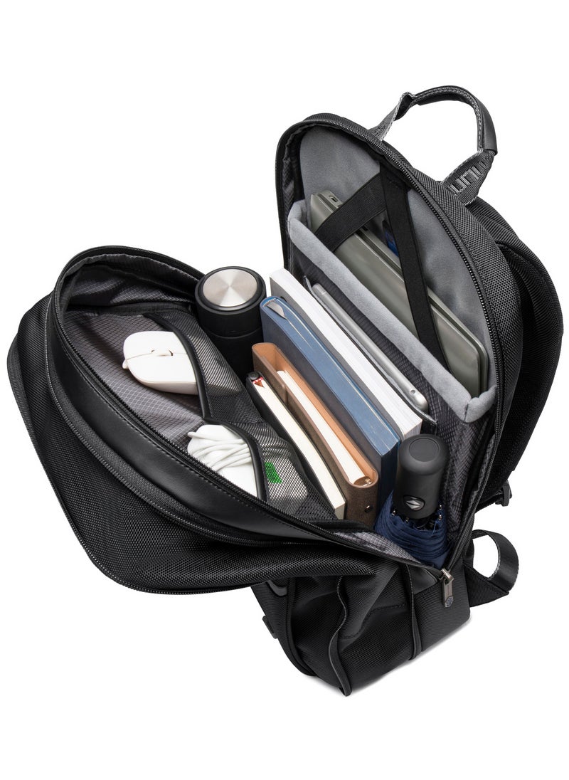 Laptop Travel Backpack with Tablet Compartment Business Backpack Adjustable Strap Lightweight Wear-resistant Office Backpack B00410 Black - pzsku/Z70F18F0AE6C1A2DAA771Z/45/_/1694162144/91cfc8c7-682e-4b78-9a8f-e5eea355ef9d