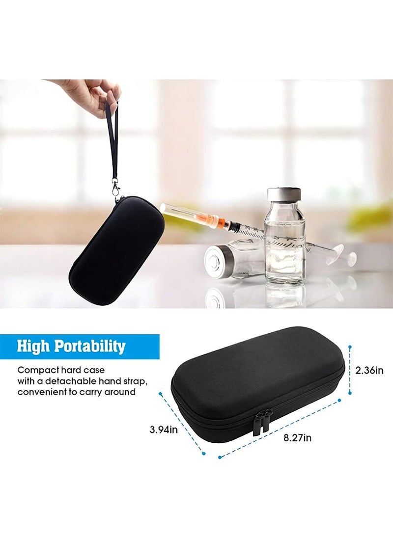 Generic 1pcs portable insulin cooler travel case with 2 reusable ice packs for diabetic medications, insulated cooler organizer for insulin pens and other diabetic supplies, for outdoor camping, everyday travel  - Image 2