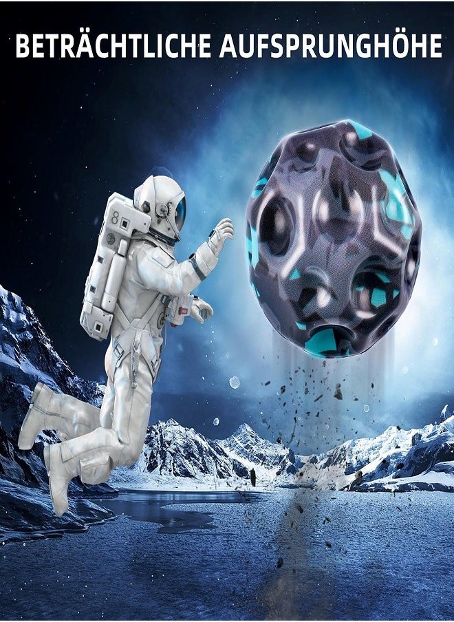 7cm Diameter Astro Rubber High Bounce Jumping Ball for Kids by Bayvoli  - Image 4