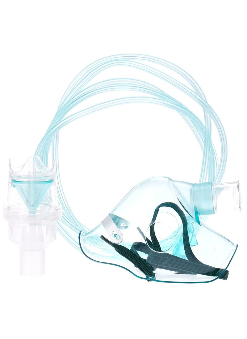 قناع بخاخ للحساسية ومرض الربو مجموعة من 2 قناع مقاس لارج توفر حماية فعالة وسهلة الاستخدام - Image 4