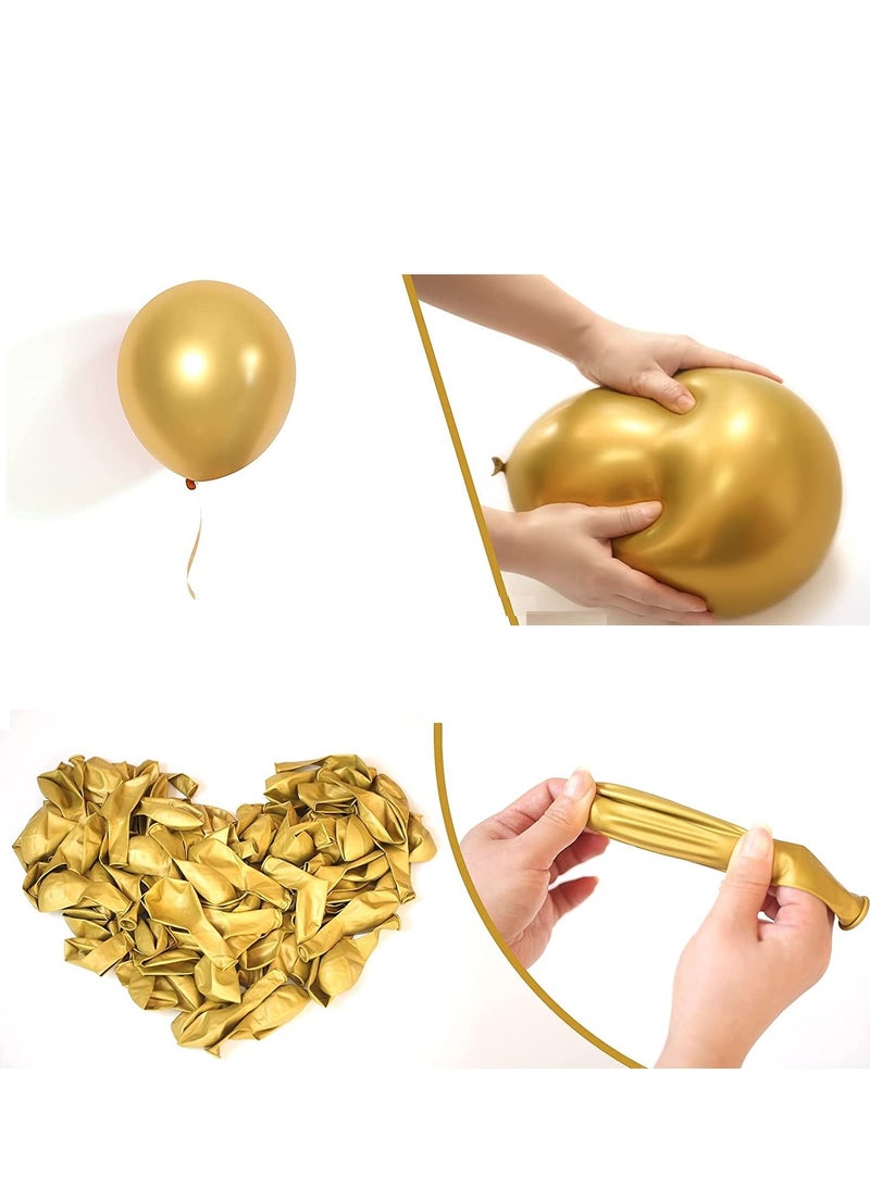 Happy Anniversary Acrylic Golden cake Topper With Banner And Balloons - Image 5