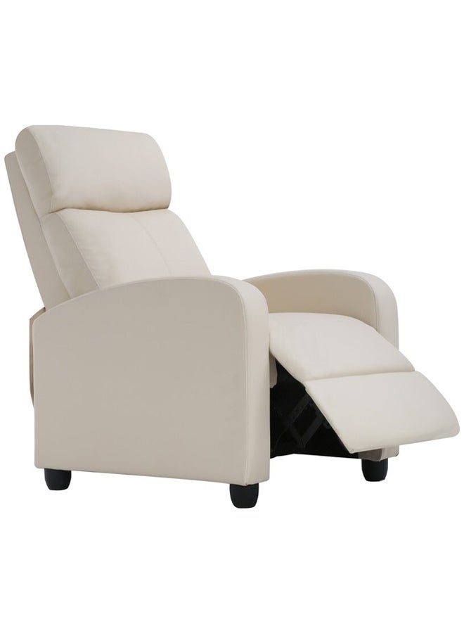 NKX Modern Design Adjustable PU Leather Recliner Chair with Comfortable Reclining Function for Living Room Home and Office. - Image 4