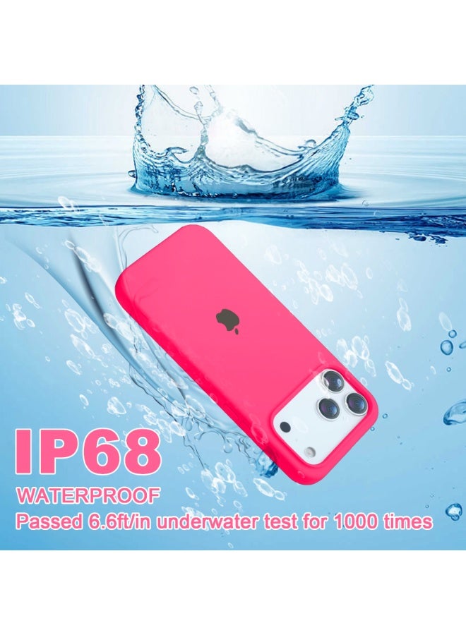 أوللاي ايفون 17 برو كيس واقي ، مادة السيليكون ، مقاومة للصدمات مع حماية عدسة الكاميرا وتغطية زر التحكم ، غطاء واقي للهاتف المحمول المضاد للصدمة ، متوافق مع إكسسوارات MagSafe - Image 4