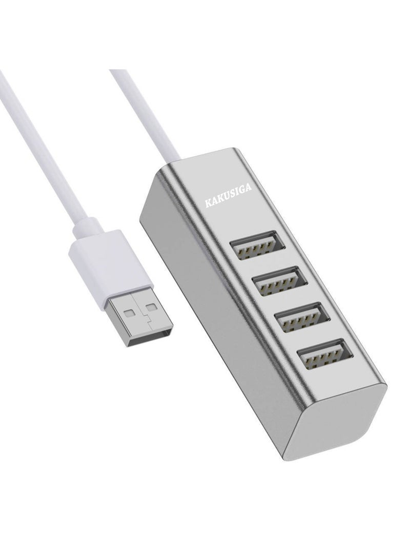 KAKUSIGA 4 Port USB Hub (4x USB) - Silver - Image 3