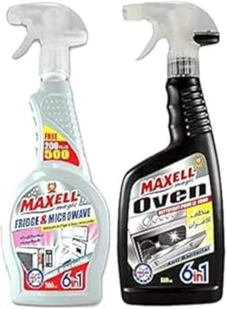 Maxell magic spray fridge and microwave cleaner with oven cleaner, 2 pieces - pzsku/Z70F202DE518DE46A8990Z/45/_/1722278049/688cb4cd-4c56-43a1-b45c-4cef0e353fcd