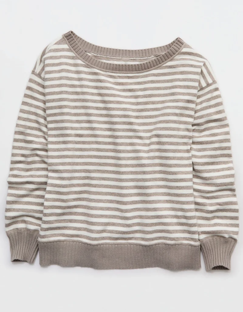 Aerie  Aerie Sunday Soft Off-The-Shoulder Sweater for Women | Best Price UAE