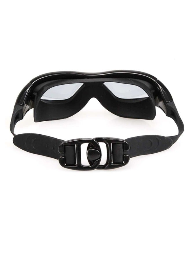 شيبشيب نظارات السباحة بمنظر واسع للرجال والنساء البالغين، مانعة للضباب وغير مسربة - Image 4