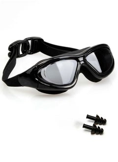 ShebSheb Swimming Goggles  Wide View Swim Goggles for Adult Men Women, Anti Fog No Leaking  - Image 1