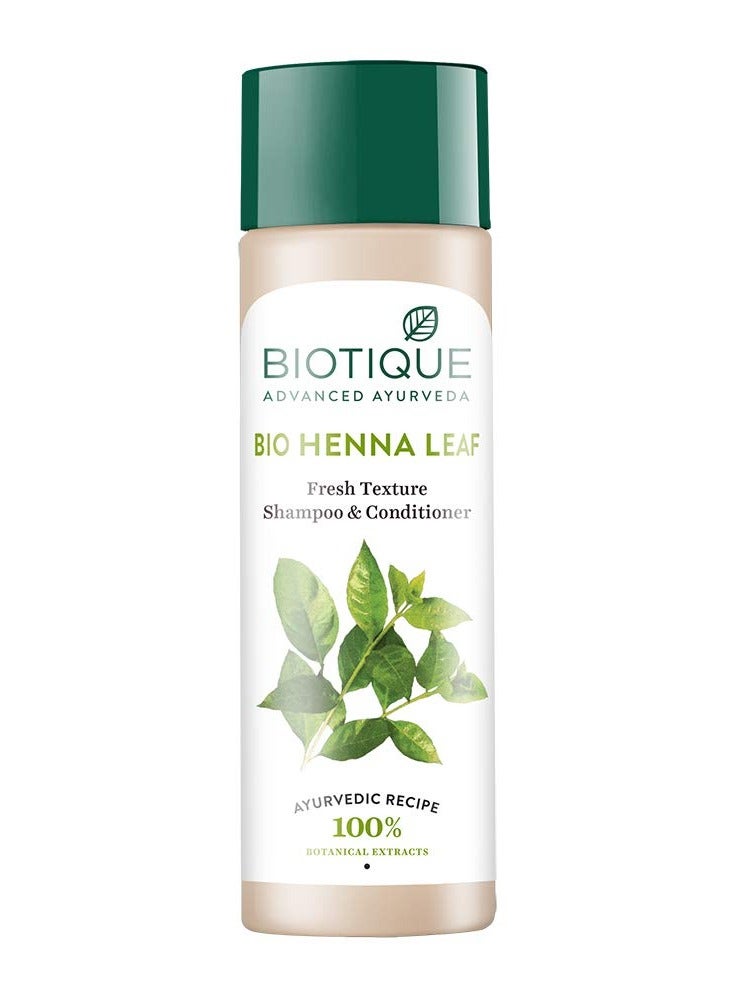 بيوتيك شامبو وبلسم فريش حناء للحماية من الصبغة للشعر المعالج بالألوان، 120 مل