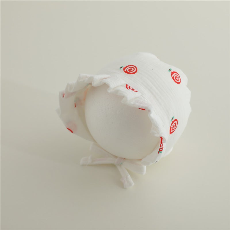 Fresh Jacquard Washed Cotton Cloth Baby Big Brim Sunscreen Hat Thin Breathable Sunshade Hat For Boys And Girls - Image 1