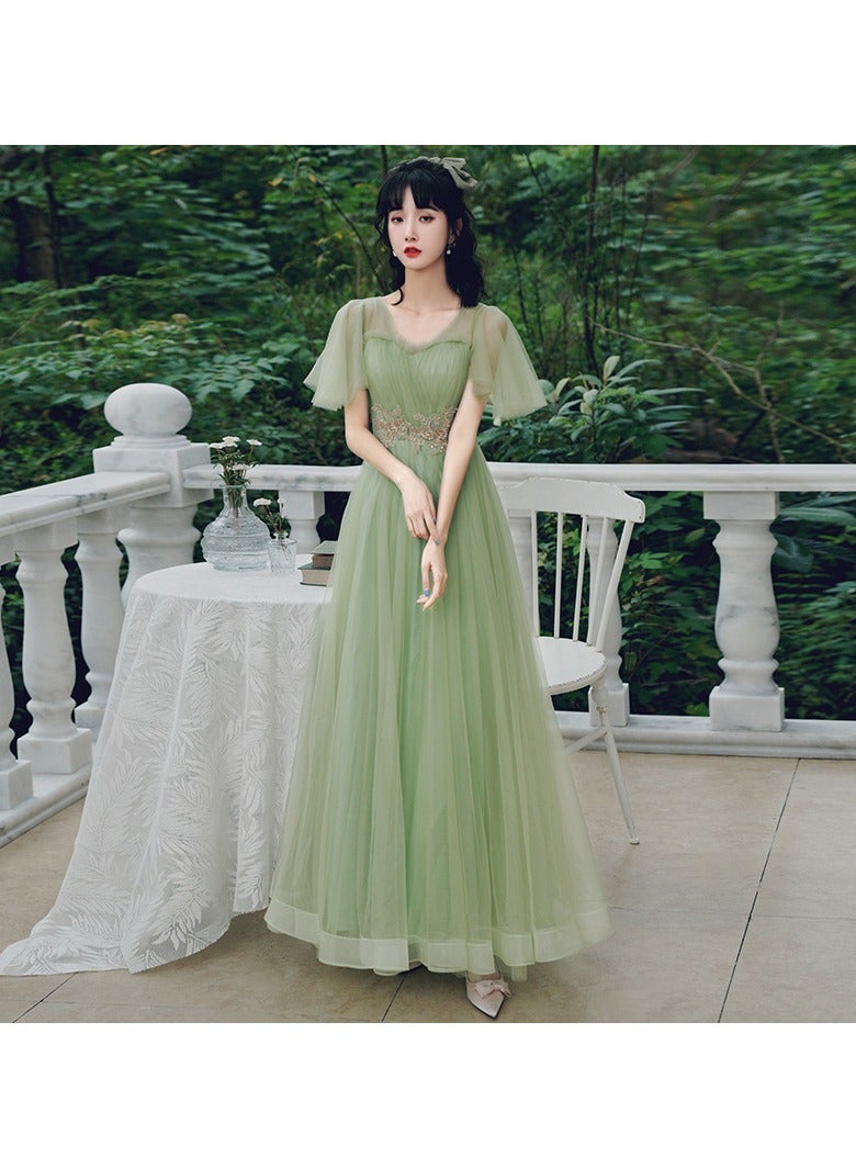 KUYING New Fashionable and Elegant Bridesmaid Dress  - Image 1