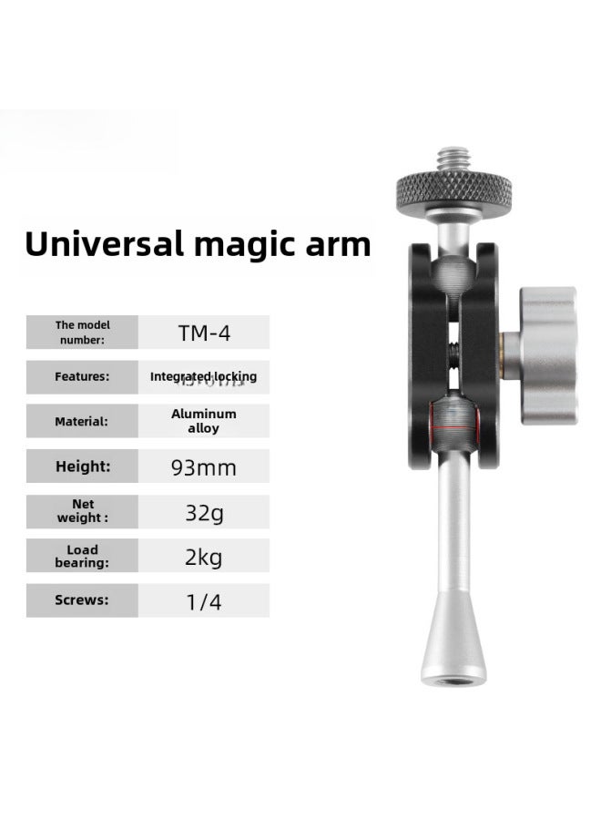 C- Shaped Crab Clamp Desktop Fixed Metal Strong Clamp Universal Strange Hand Magic Arm Bracket Photography Accessories - Image 1