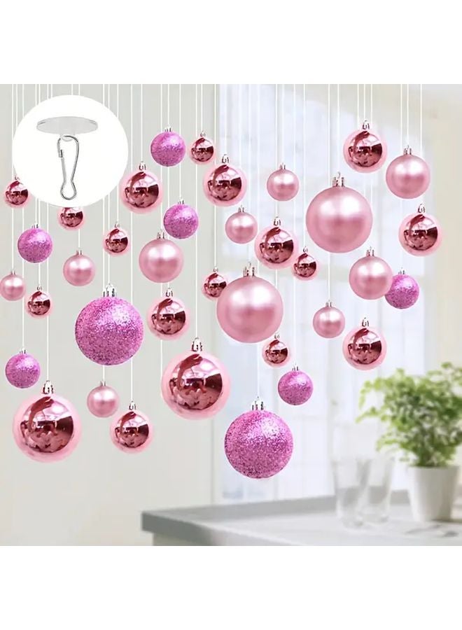 200pcs Self Adhesive Ceiling Hooks Transparent No Drill Wall Mounts For Lanterns Decorations - Image 5