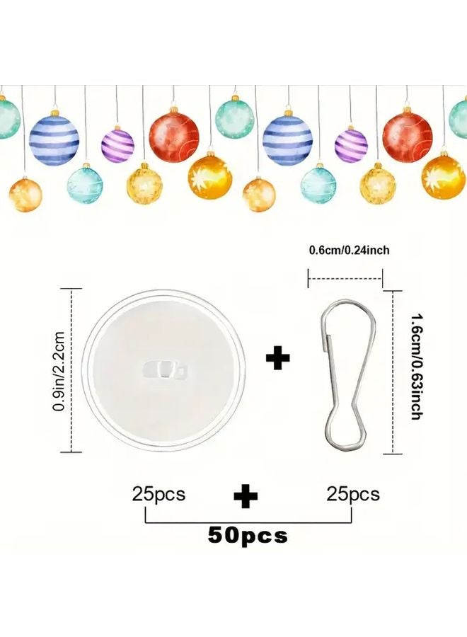 200pcs Self Adhesive Ceiling Hooks Transparent No Drill Wall Mounts For Lanterns Decorations - Image 4