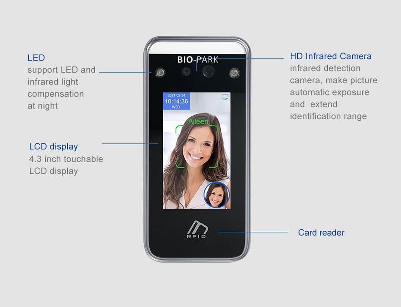 Team Office Bio-Park D01 AI Based Dynamic Face Recognition Attendance Device with Cloud Based Attendance Software(Face+LAN+Wi-Fi) - Image 4