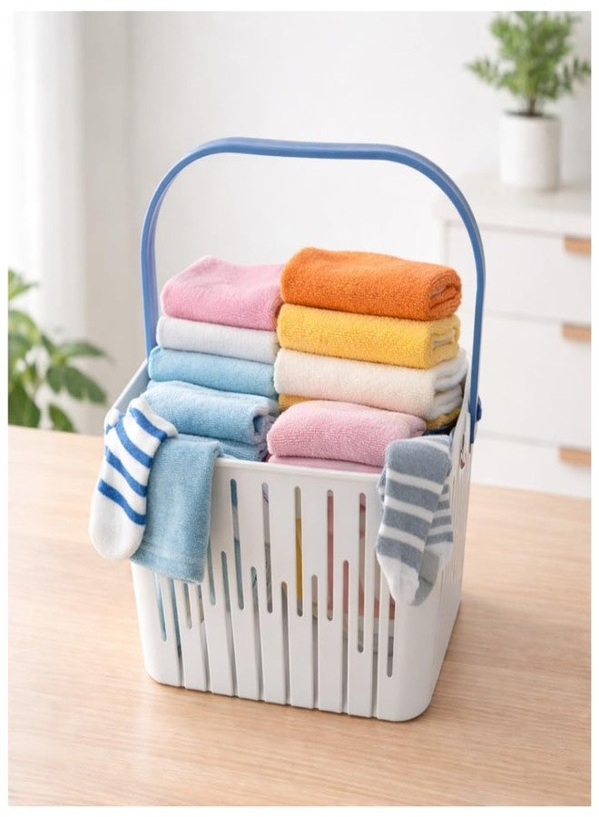 AJS Storage Basket | Plastic Organizer Basket | Durable and Stylish Storage Solution for Kitchen, Bathroom and Home Use - Image 3