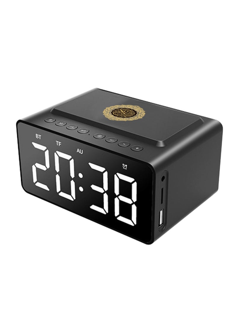 Digital Quran Speaker with Azan Alarm Clock, 8GB Memory, LED Display, and Bluetooth Connectivity - Image 3