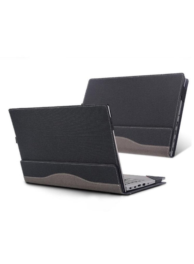 غطاء لابتوب متوافق مع Lenovo ThinkPad E15 الجيل 4 مقاس 15.6 بوصة (غير مناسب للموديلات الأخرى)، حقيبة كمبيوتر محمولة واقية، صدفة من جلد PU. - Image 1
