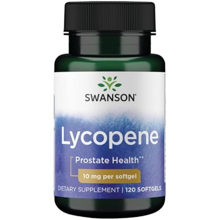 Swanson Lycopene 10 Milligrams 120 Sgels - Image 1