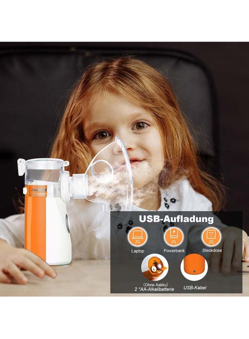 جهاز التبخير المحمول FARROBIZZ – جهاز بخار محمول للأطفال والكبار، مرطب هواء صغير للاستخدام المنزلي والسفر - Image 2