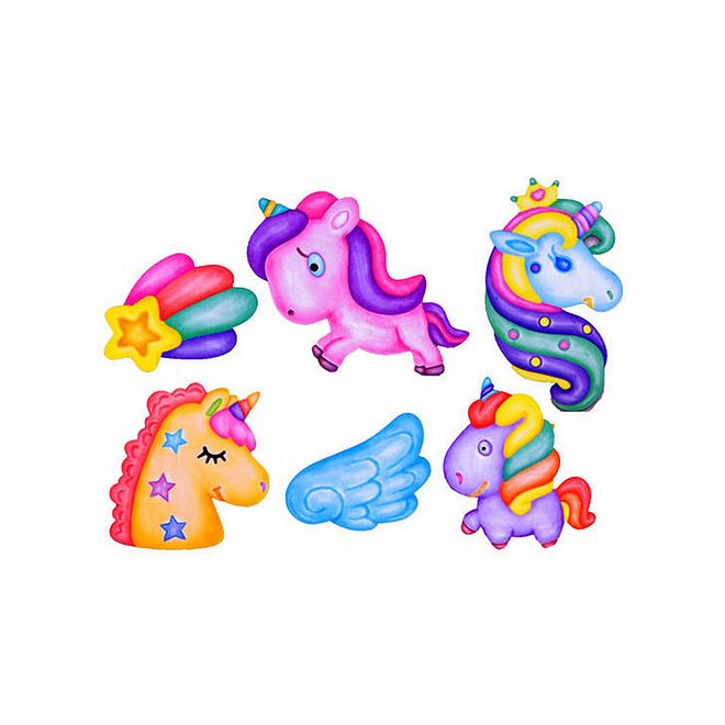 Color Day UKR Unicorns Mould & Paint Kit for Kids - 5+ Yrs Art and Craft Painting Set, Motor Skills Development, Creative Play - Image 2