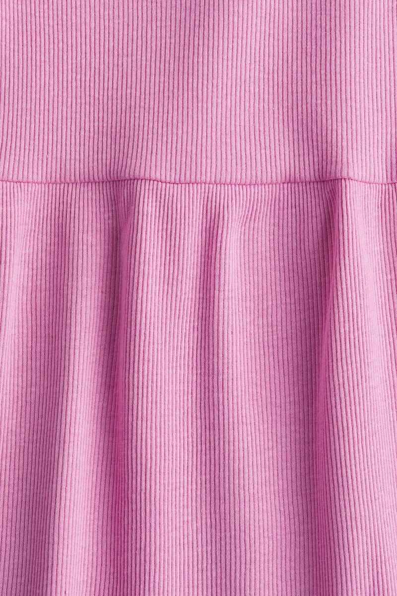 H&M Ribbed jersey dress