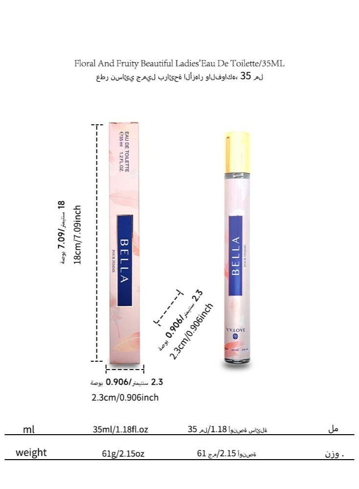 في في لوف بيلا/عطر زهري/35مل - Image 4