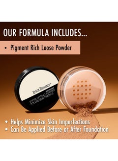 Black Radiance Black Radiance True Complexion Loose Setting Powder, Honeymoon, 0.64 Ounce  - Image 2