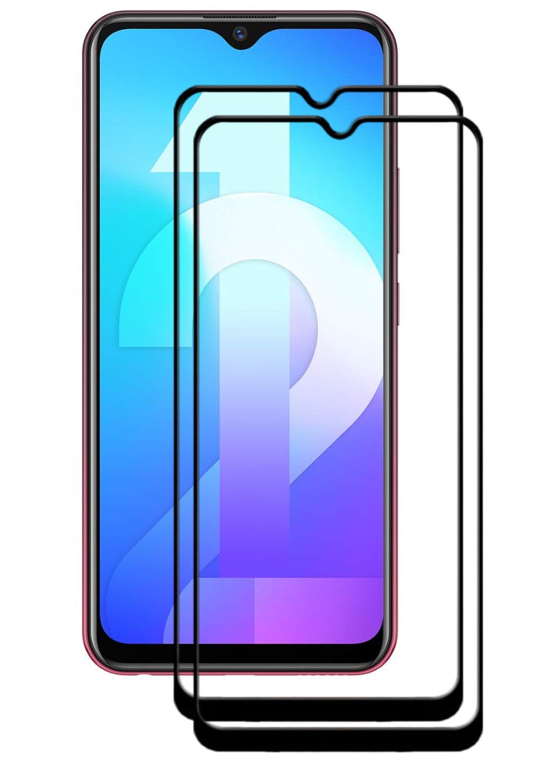 ACLIX 2 Pieces Antistatic ESD Dustproof Premium Quality High Definition Tempered Glass Screen Protector Designed For vivo Y12 - Image 1