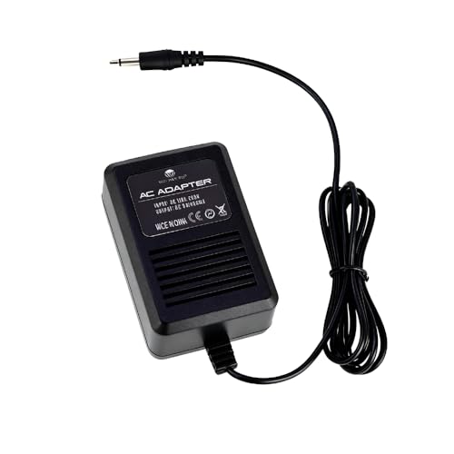 WICAREYO AC Power Supply Adapter with F Plug Female Adapter F Type Male Coax to RCA Female Jack RF Video TV Connector Compatible for 2600 System Console US Plug - Image 2