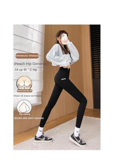Generic Thick High Waist Yoga Pants with Pockets, Tummy Control Workout Running Yoga Leggings for Women Women's Joggers Pants Lightweight Athletic Leggings Tapered  - Image 4
