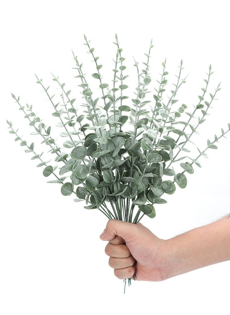 Perfii 20 Pcs Realistic Artificial Fall Ferns for Home, Office, and Wedding Decor  - Image 1
