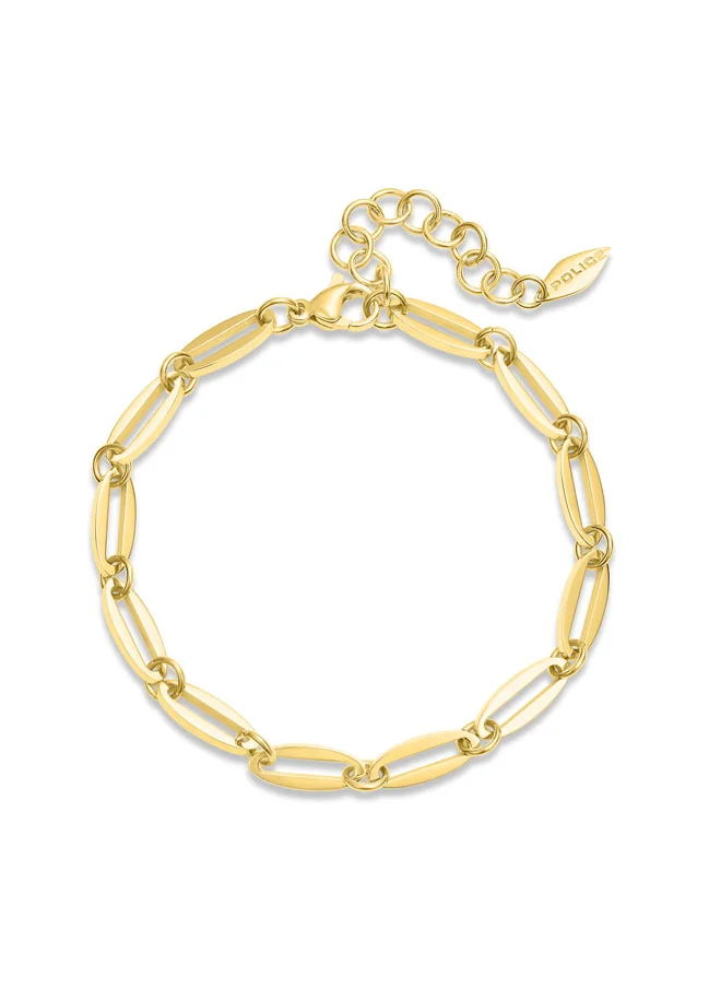 بوليس Alora Gold-Plated Link Chained Bracelet for Women