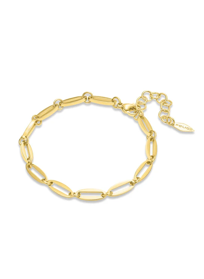 بوليس Alora Gold-Plated Link Chained Bracelet for Women